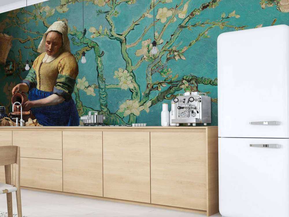 La lattaia e il mandorlo in fiore