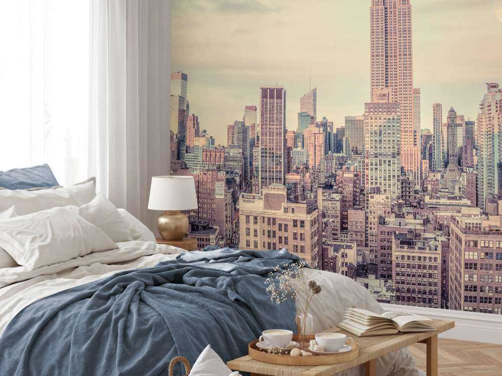 Empire State Building con Manhattan