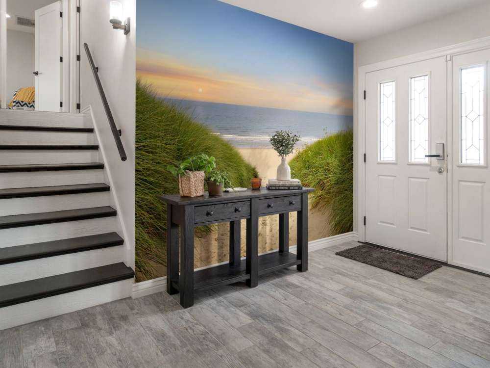 Tramonto in spiaggia