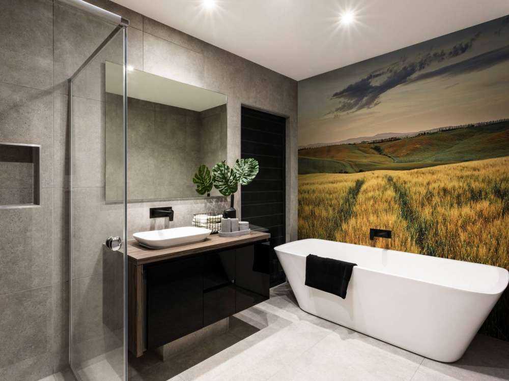 Campo di grano con binari