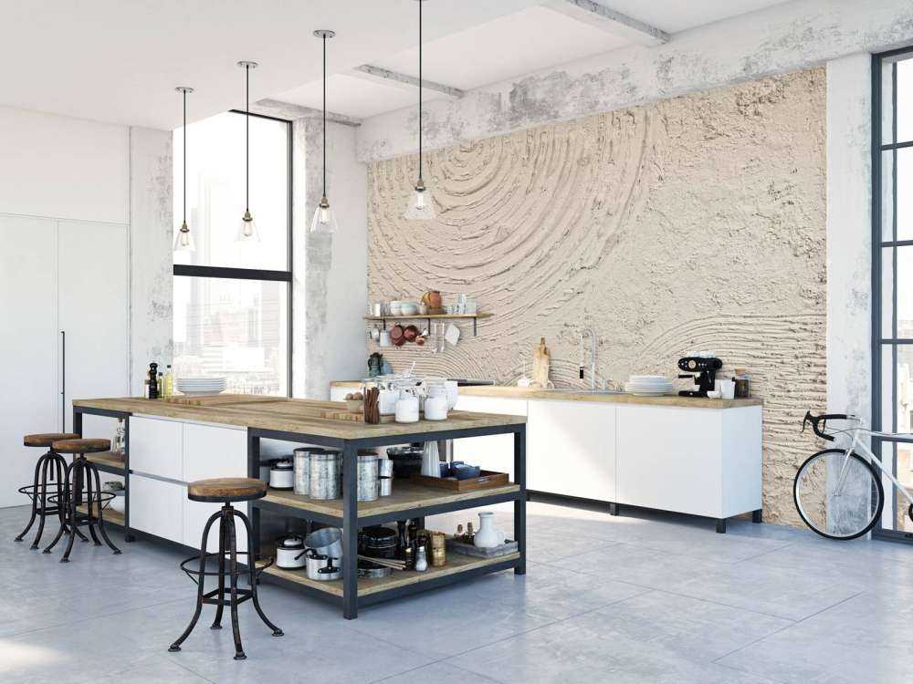 Forme e linee organiche in lino