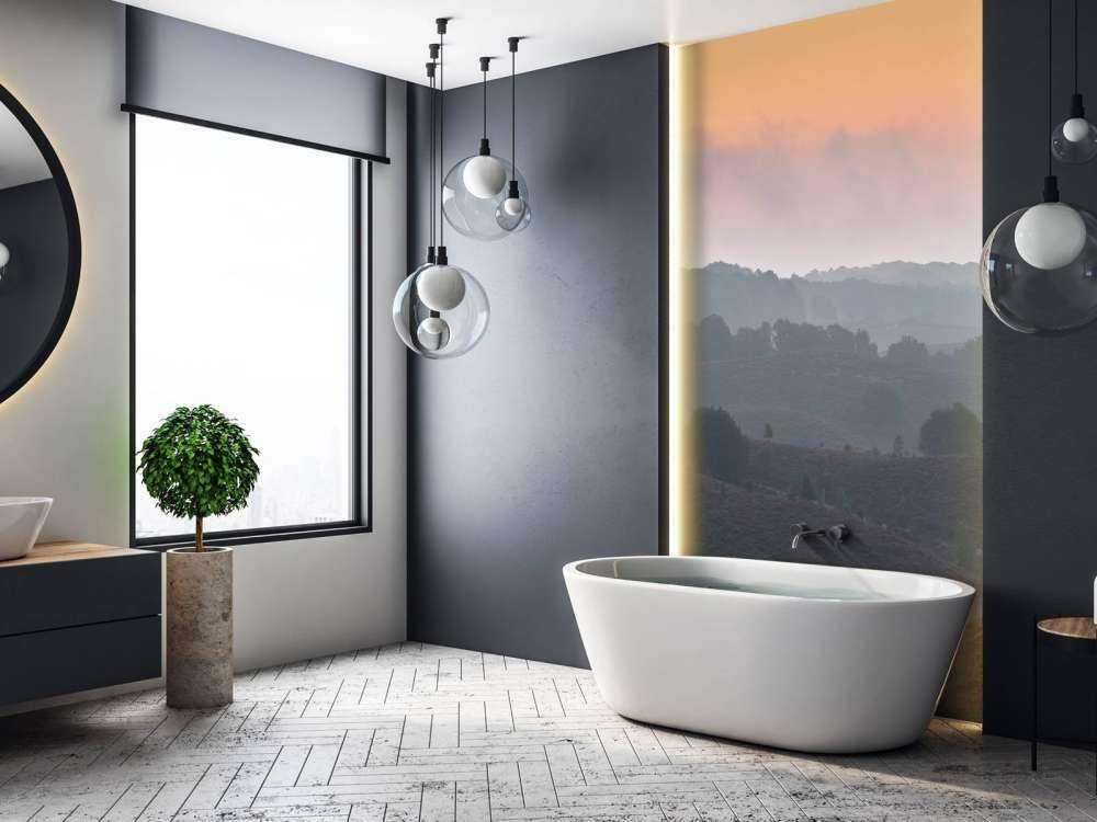 Alba nebbiosa sulla brughiera