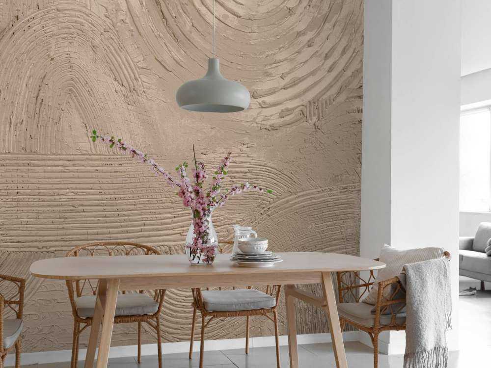 Strutture e forme in color tortora