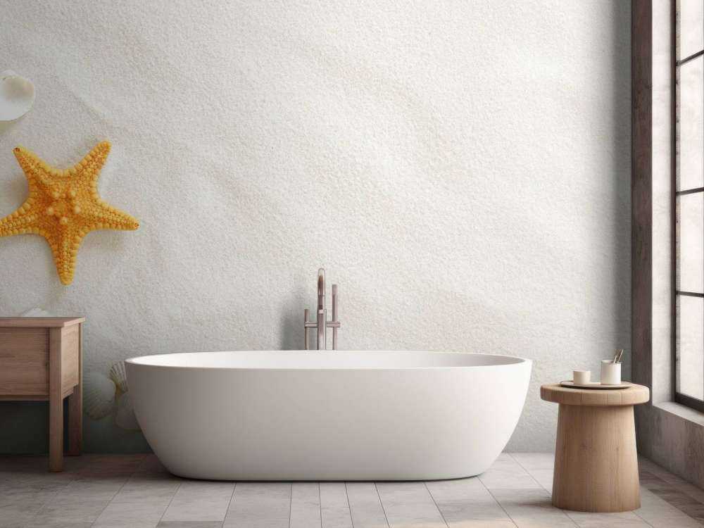 Stella marina su sabbia bianca