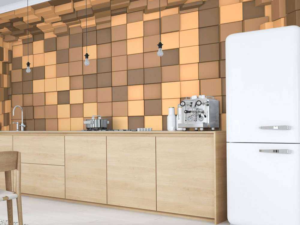 Paesaggio 3D Minecraft