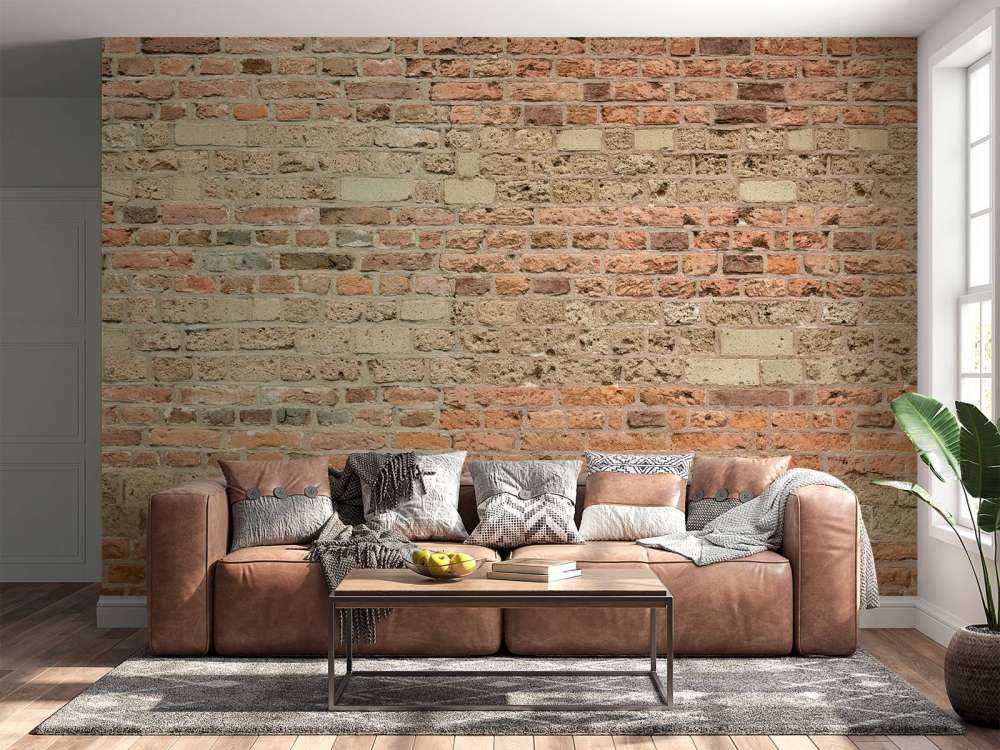 Muro con mattoni diversi