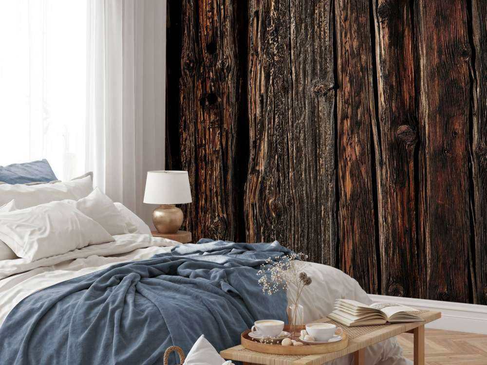 Legno vecchio e scuro