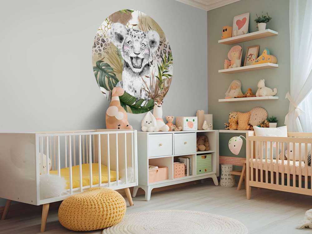 Piccolo leone di Savana