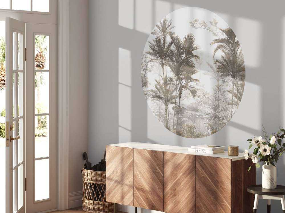 Luce del Sole attraverso le Palme