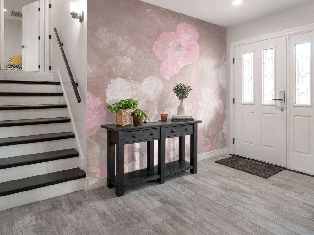 Natura morta di fiori barocchi - pastello vintage