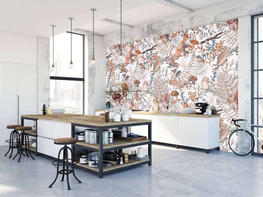 Modello di animali della foresta