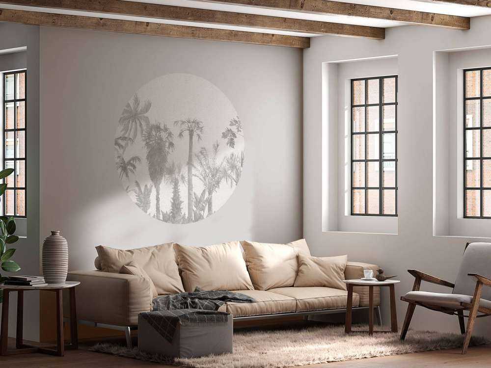 Giungla in tonalità di grigio