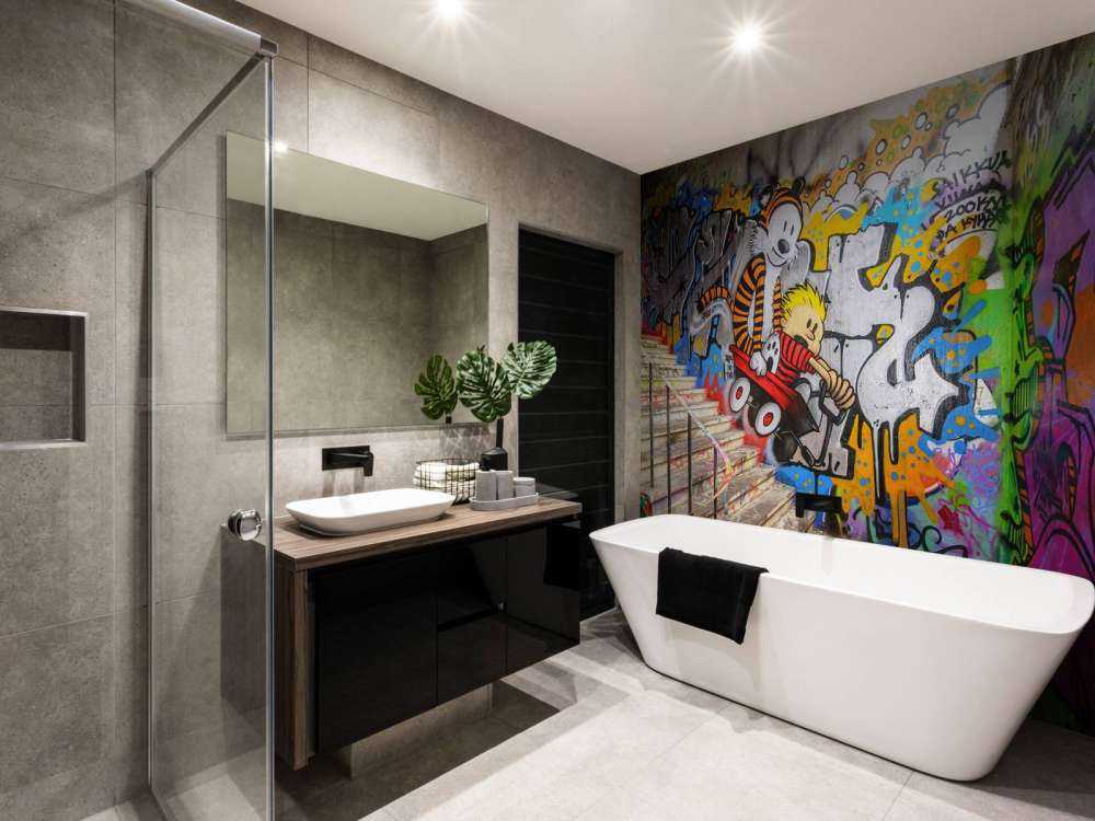 Graffiti con scale