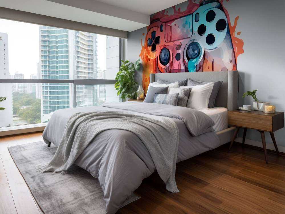 Acquerello Giocatore Splash