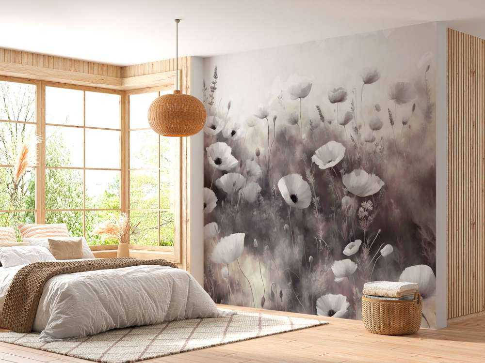 Danza di fiori selvatici - nero