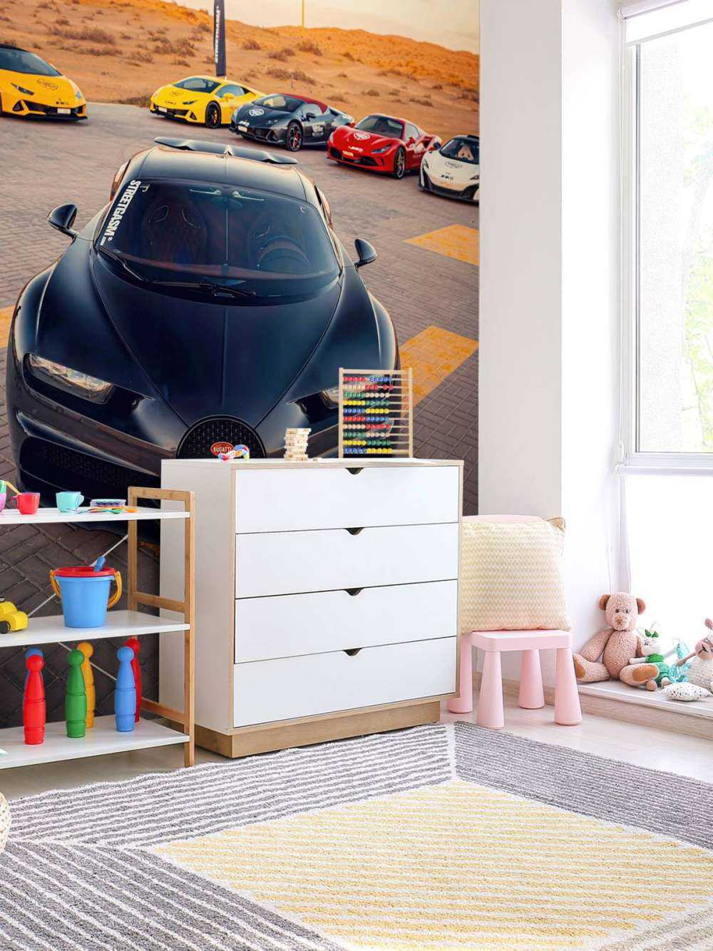 Hypercar al tramonto