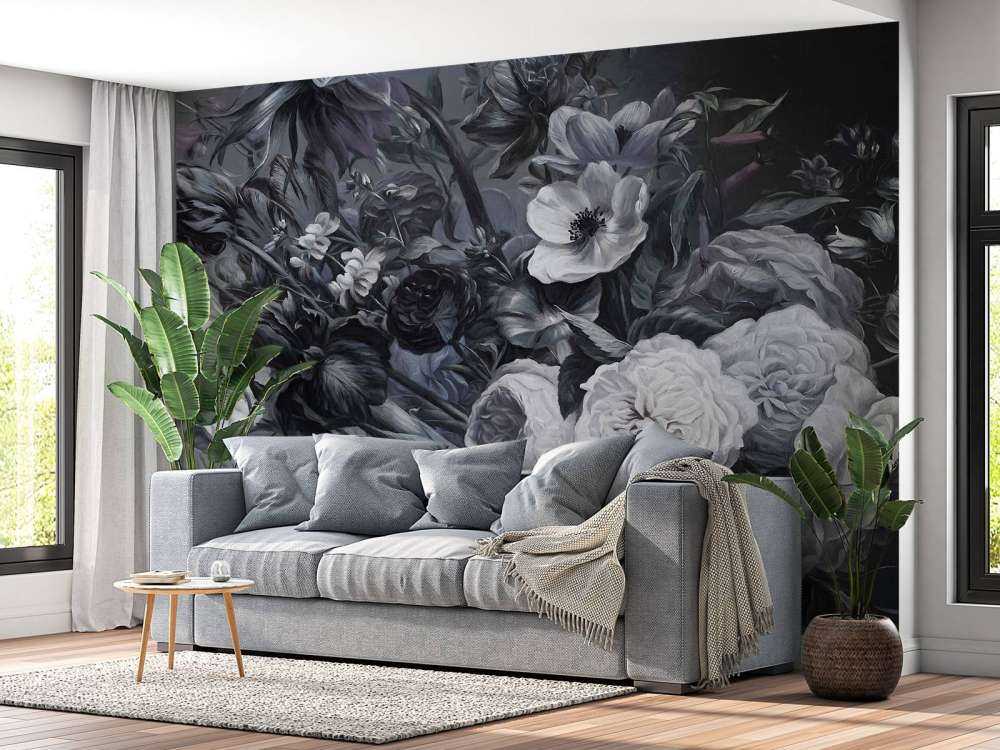 Grande bouquet grigio