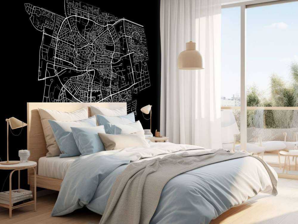 Mappa di Leeuwarden, nero