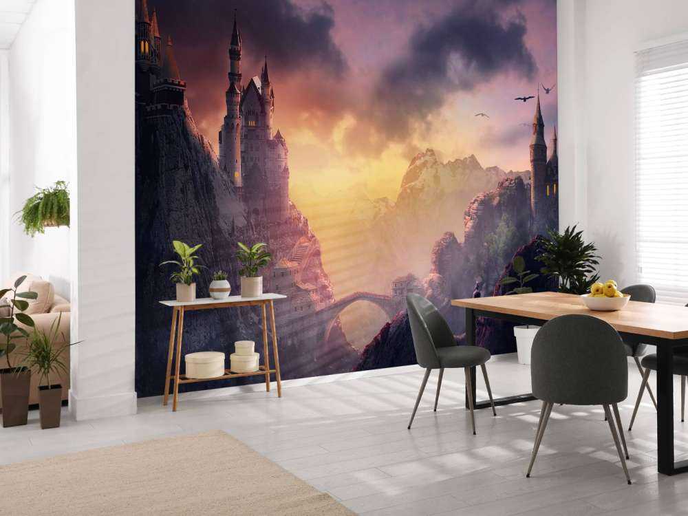 Castello al tramonto