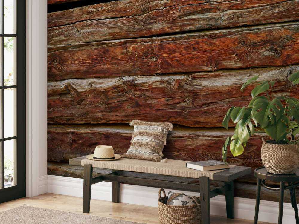 Assi di legno grezzo