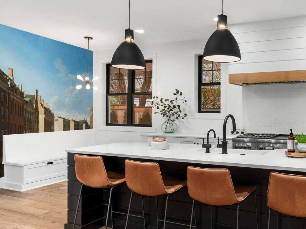 Veduta della curva d'oro