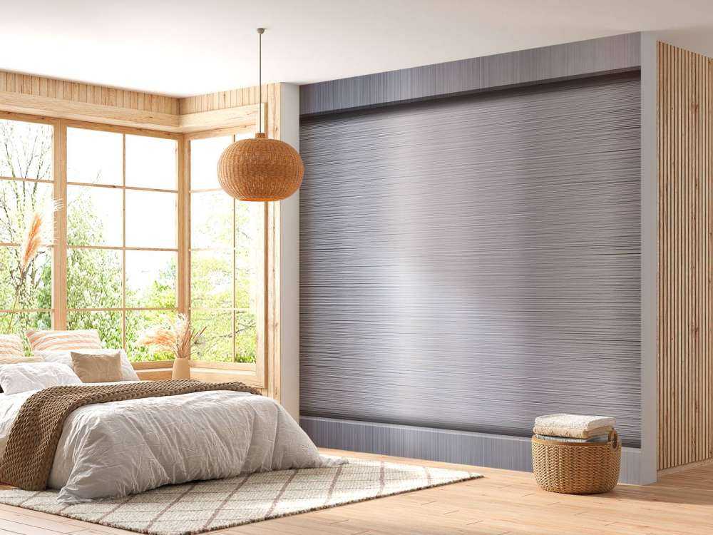 Piastra metallica in alluminio spazzolato