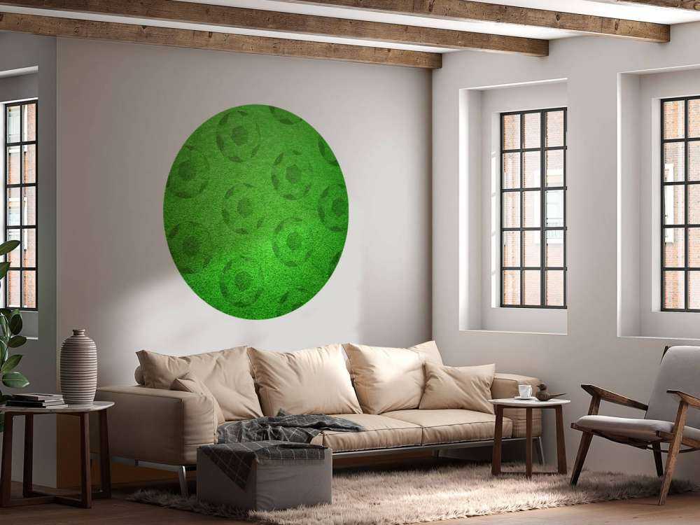 Giocare a calcio su erba