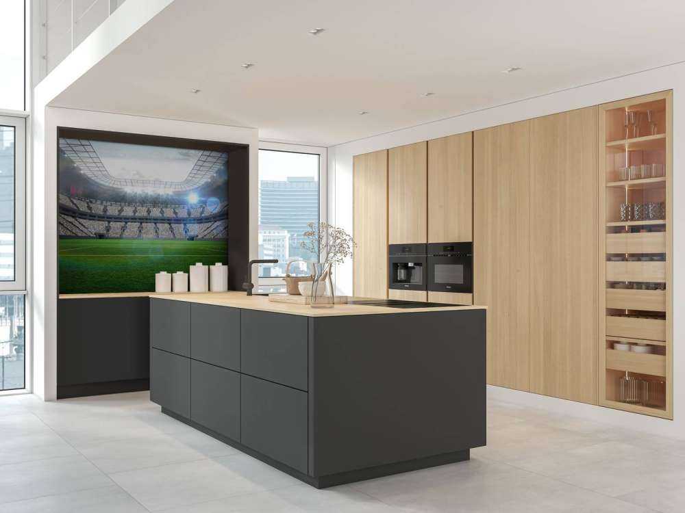 Stadio con tetto aperto