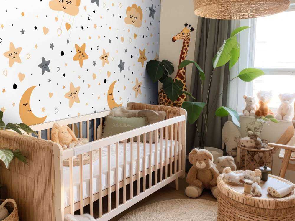 Nuvole, lune e stelle