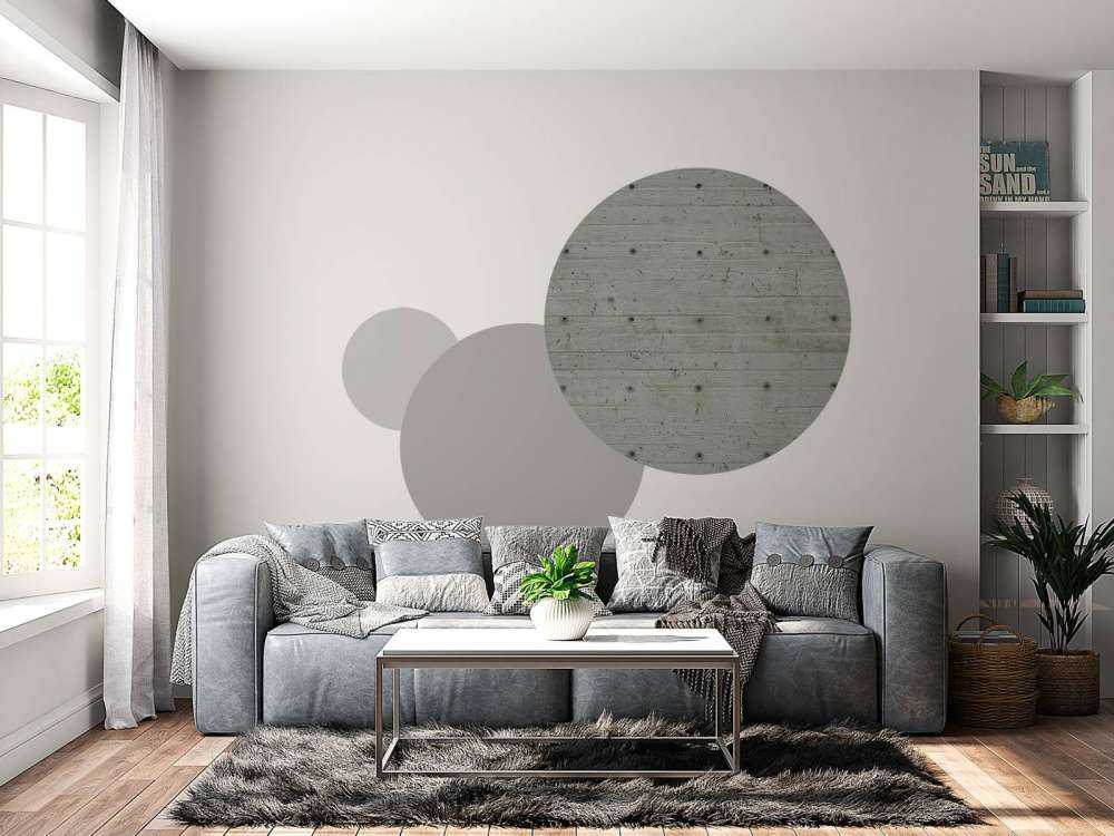 Calcestruzzo con effetto legno