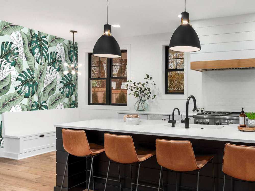 Piante della giungla esotica