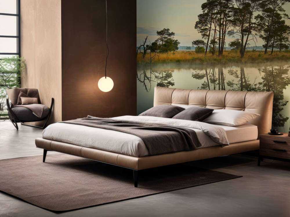 Riflessione nelle vene del bosco