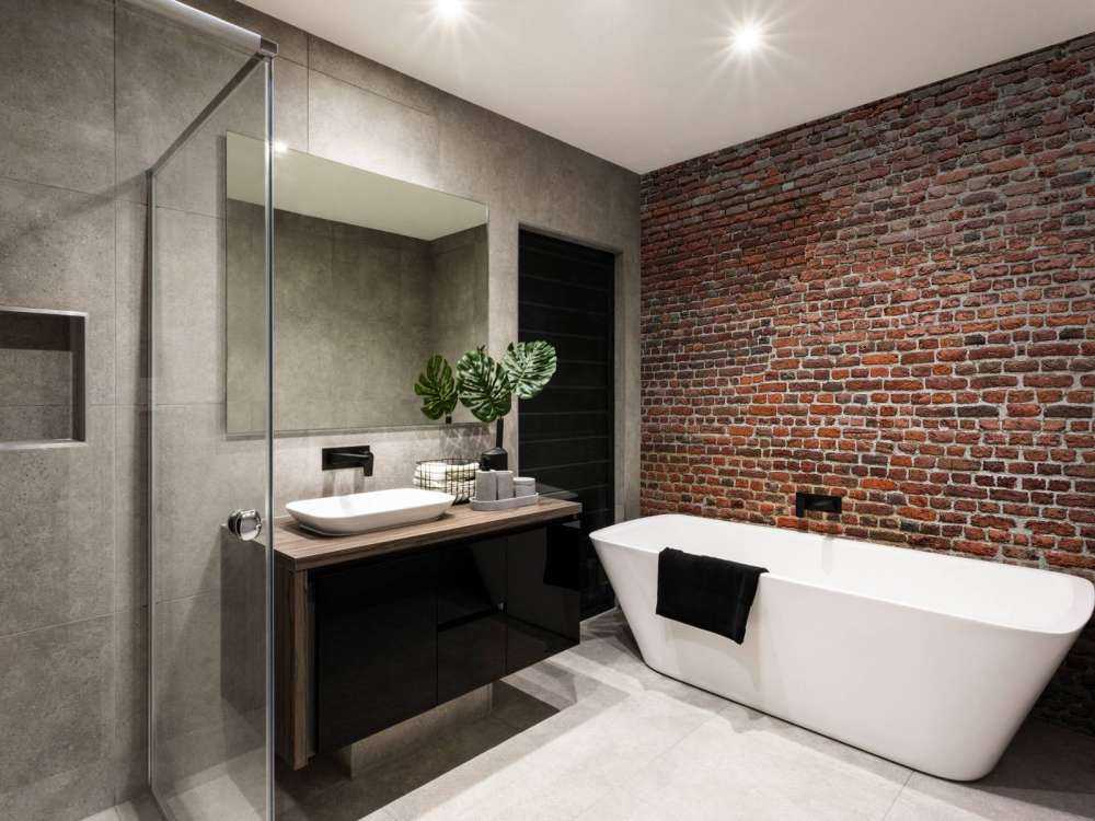 Parete esterna restaurata