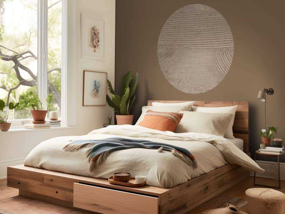 Linee e strutture in color tortora