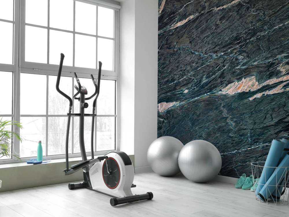 Marmo con struttura ondulata