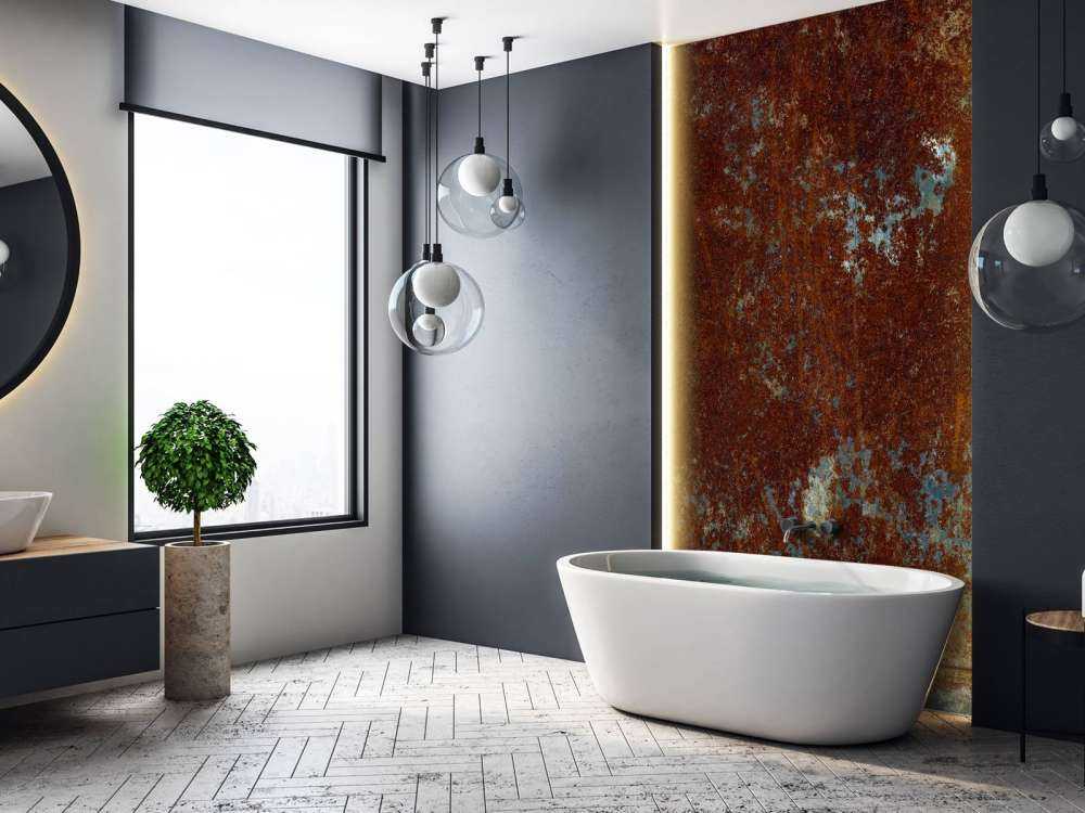 Struttura metallica arrugginita