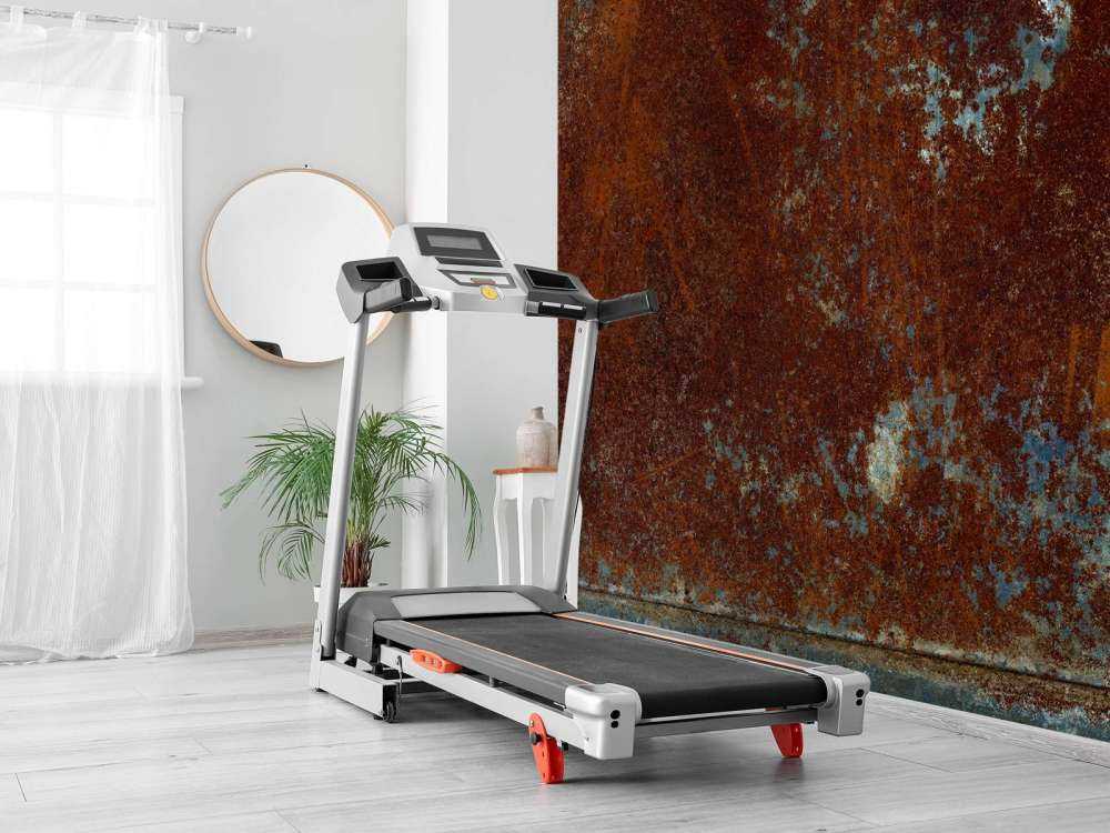 Struttura metallica arrugginita