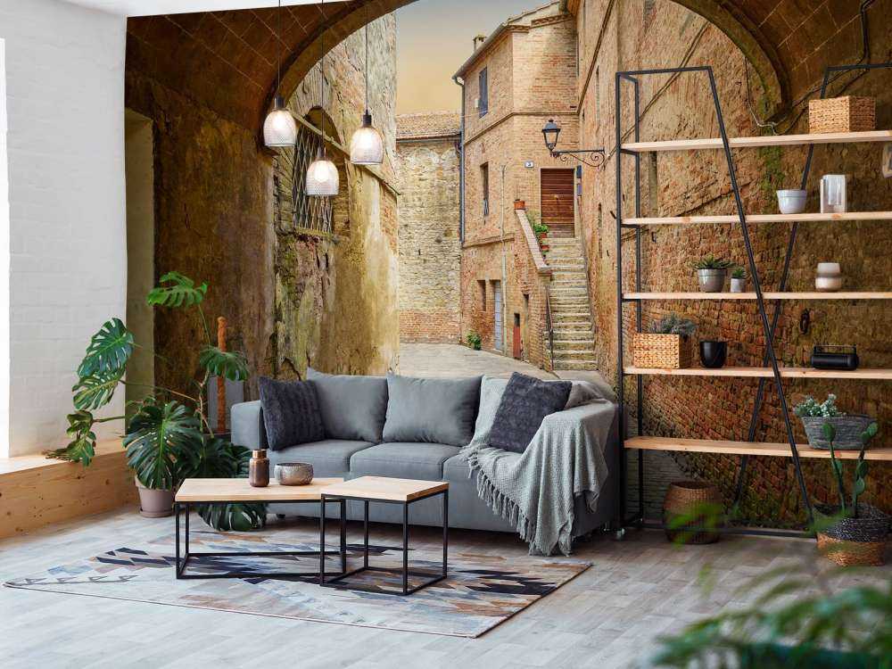 Strada ad arco stretto