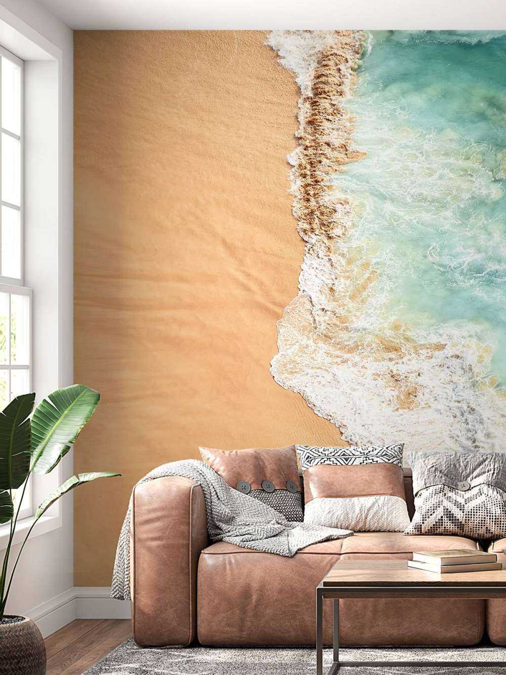 Vista aerea delle onde