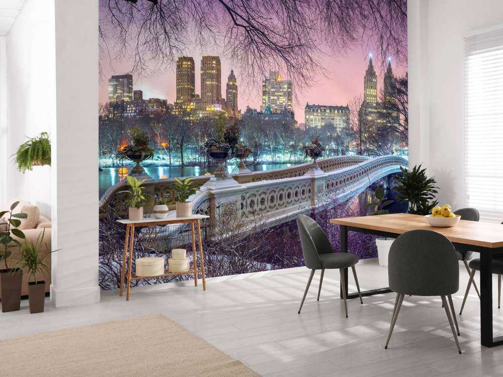 Parco centrale colorato