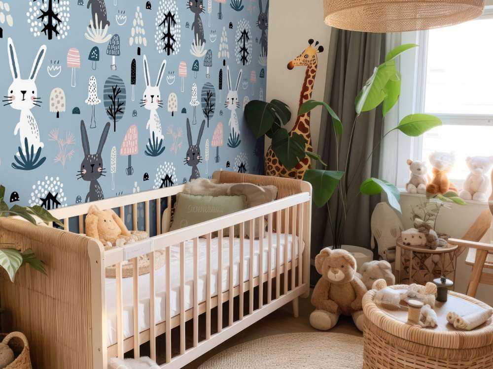 Modello di coniglio blu