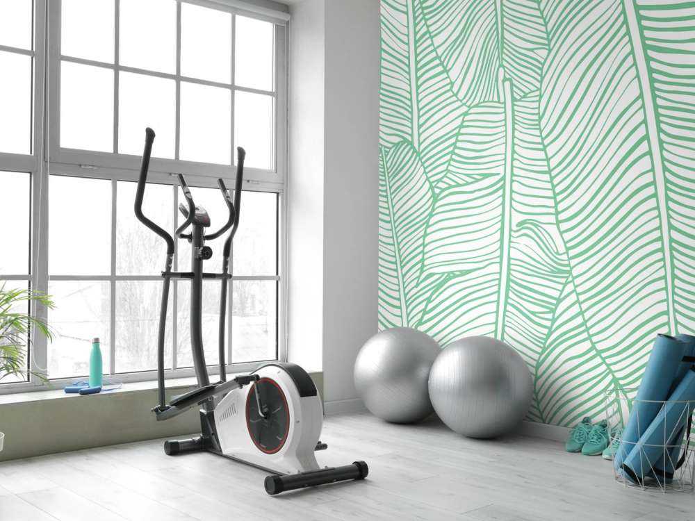 Modello a foglia verde