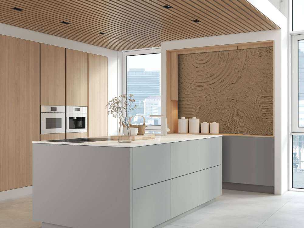 Forme e linee organiche in marrone oro