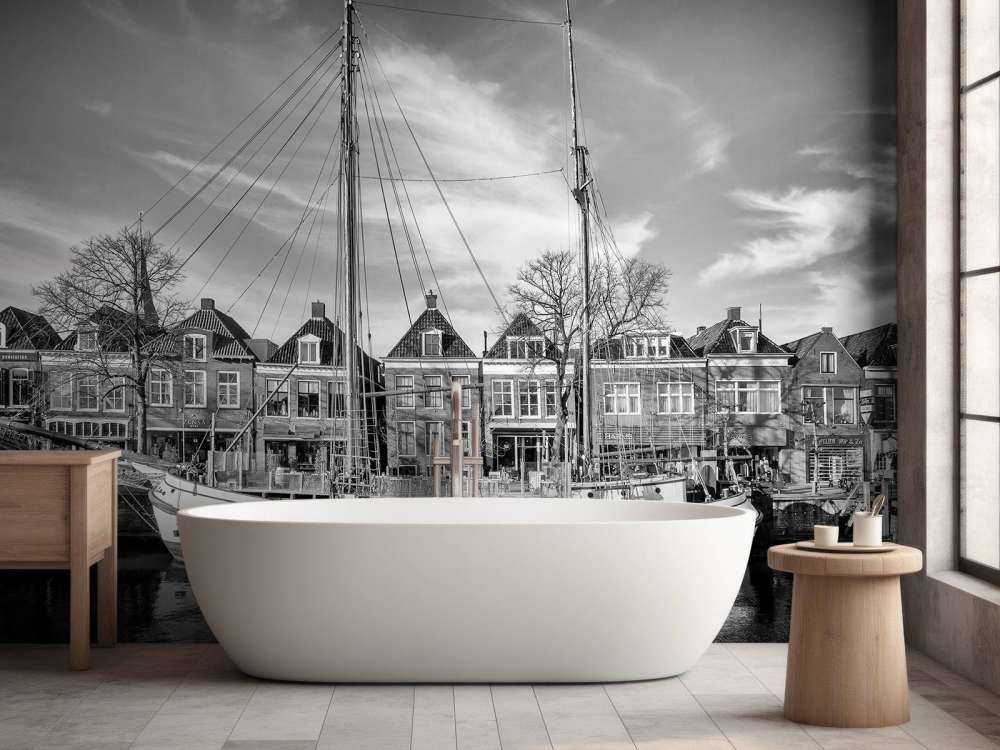 Città fortificata Dokkum Frisia 