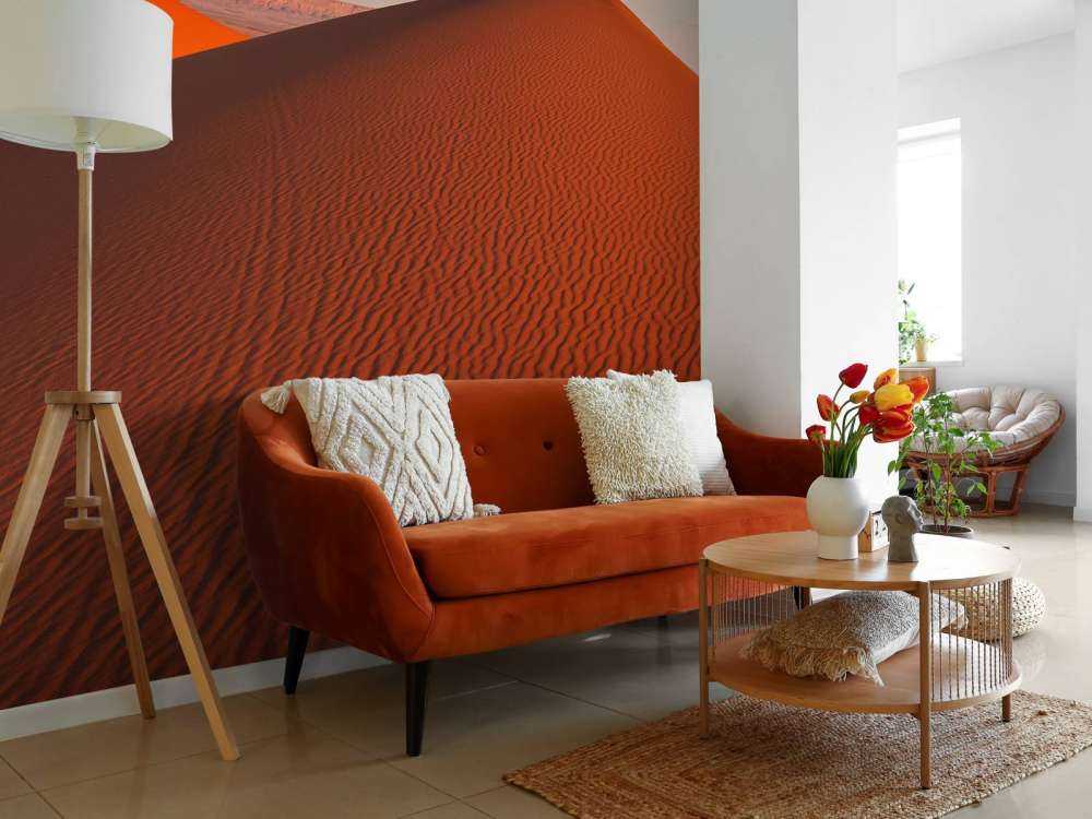 Dune di sabbia nel deserto del Sahara