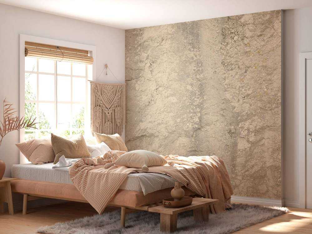 Parete rocciosa beige