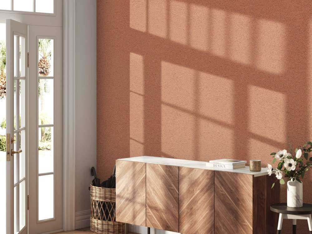 Calcestruzzo terracotta con struttura leggera