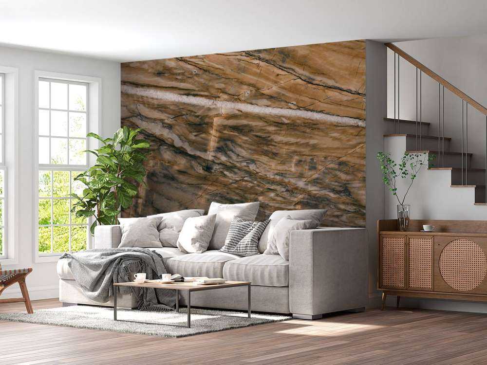 Marmo con tonalità gialla