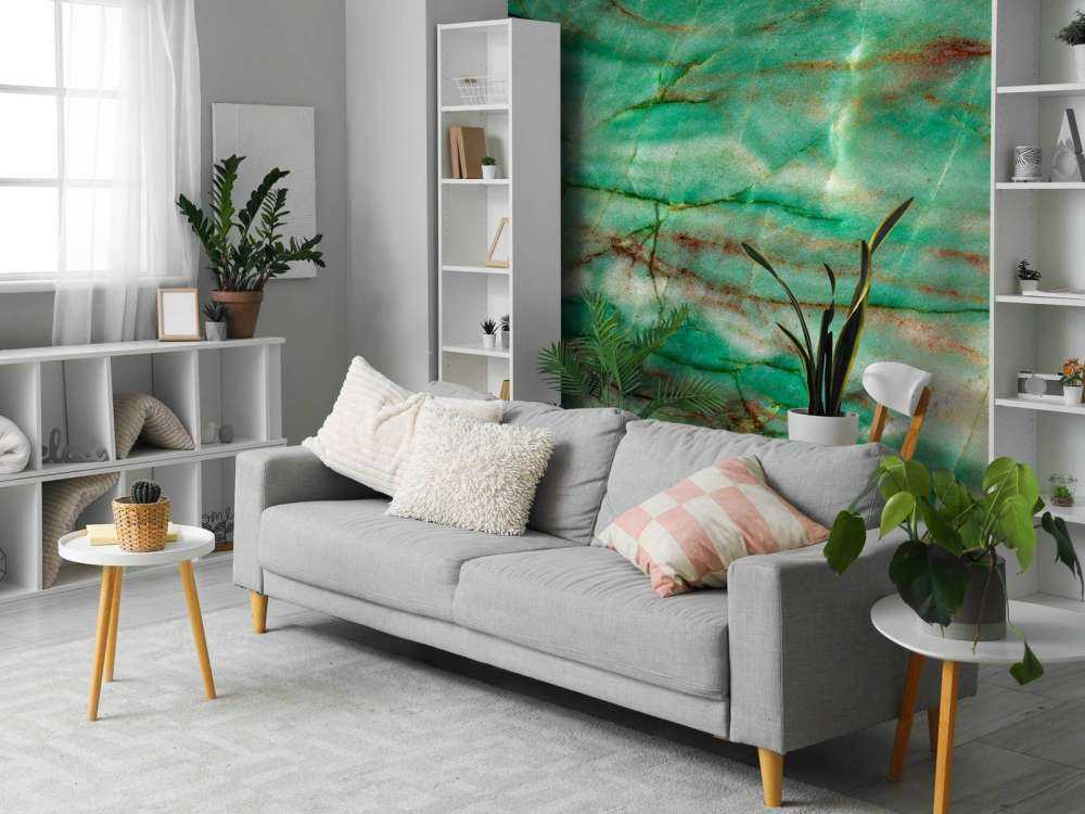 Marmo a strisce verdi