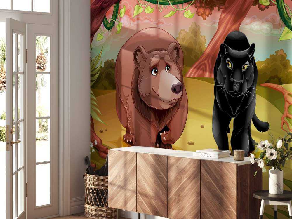 Animali amichevoli della giungla